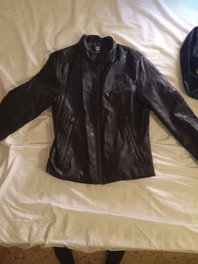 chaqueta de cuero