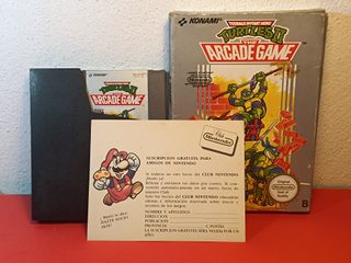 Juego Turtles II The Arcade Game Nintendo Nes Pal