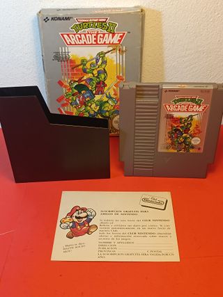 Juego Turtles II The Arcade Game Nintendo Nes Pal