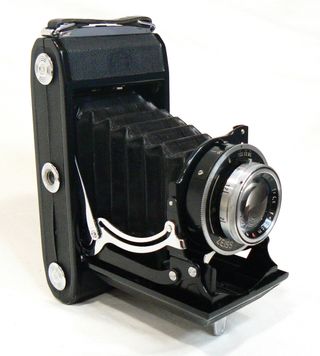 ♦️Zeiss Ikon Ercona Cámara de fuelle 1948