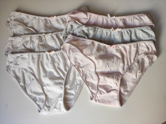 Pack 6 braguitas niña