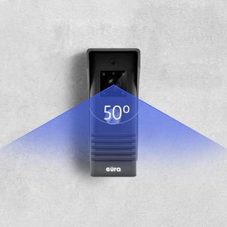 Vídeoportero EURA VDP-45A3 Alpha Black, Negro