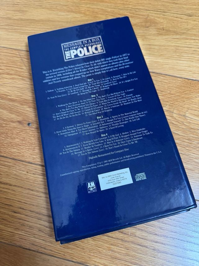 The Police: Message in a Box - confezione da 4 CD