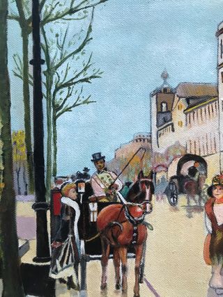 Cuadro al oleo. Medidas 40x30cm