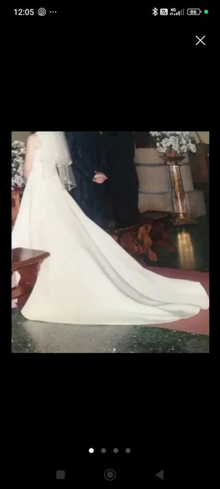 Vestido de novia talla 40