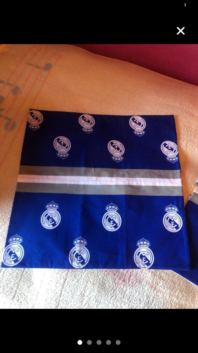 Fundas para cojines Real Madrid