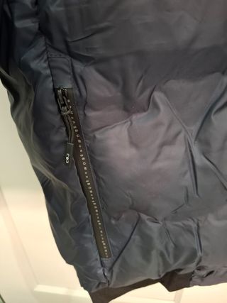 Chaqueta acolchada con cuello, talla L