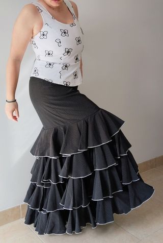 Traje flamenca / falda rociera