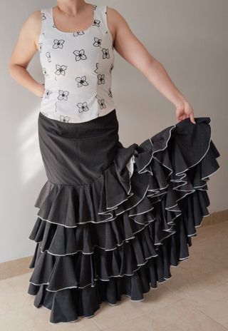 Traje flamenca / falda rociera