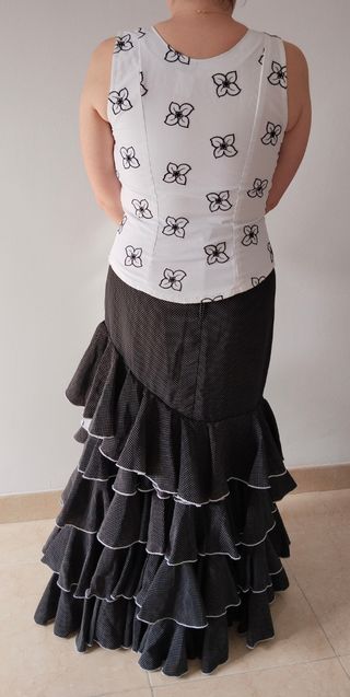 Traje flamenca / falda rociera