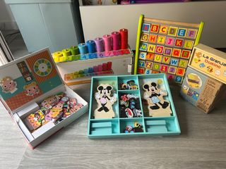 Juegos de madera y magneticos Infantiles