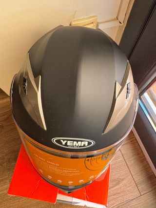 ¡NUEVO! Casco Moto Integral ECE Homologado YEMA XL