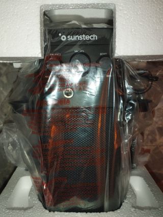 Altavoz Torre de sonido karaoke Sunstech STBTK150