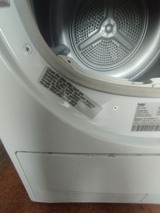Secadora Beko para piezas