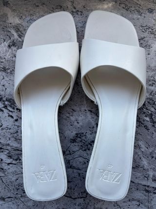 Sandalias blancas 