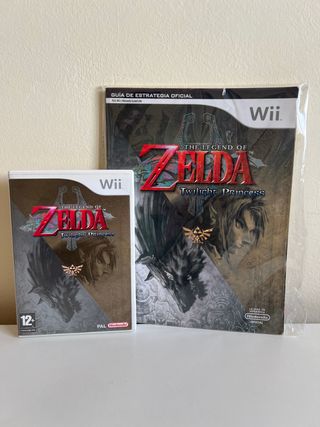 zelda twilight princess + guia oficial nintendo