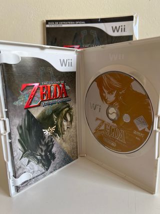 zelda twilight princess + guia oficial nintendo