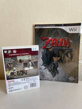 zelda twilight princess + guia oficial nintendo