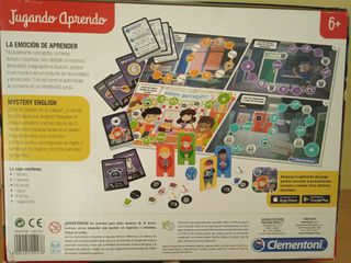Juego de mesa inglés Mystery English Clementoni