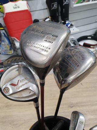 SET PALOS DE GOLF + BOLSA