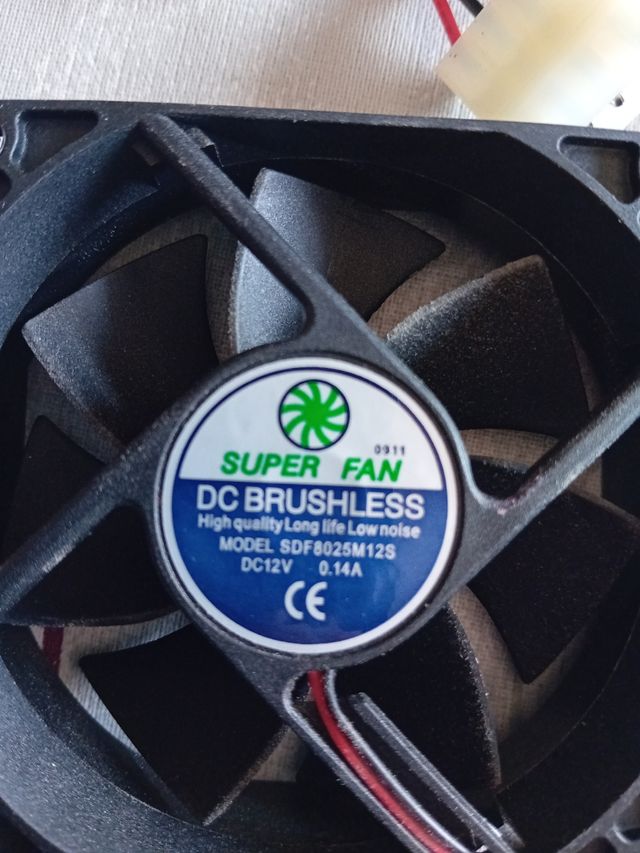 Ventilador refrigeración CPU