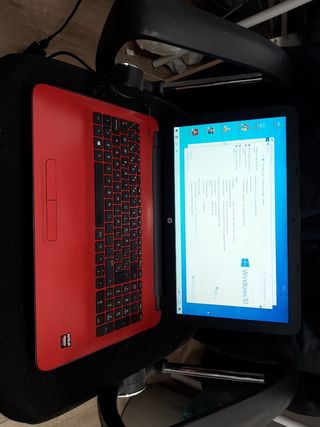 Ordenador portátil HP + bateria nueva + SSD 240GB