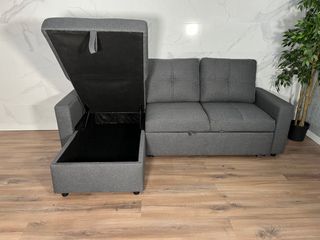 NUEVO!! SOFA CAMA CHAISELONGUE + AMPLIO ARCON