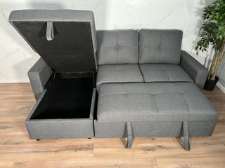 NUEVO!! SOFA CAMA CHAISELONGUE + AMPLIO ARCON