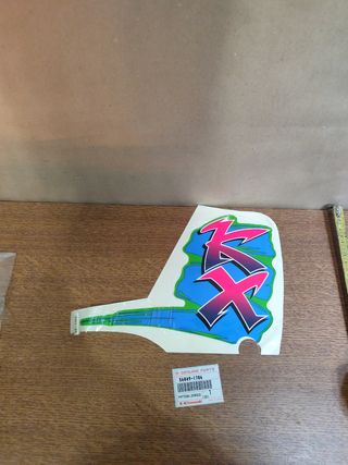 Pegatina Kawasaki kx 80 año 1990