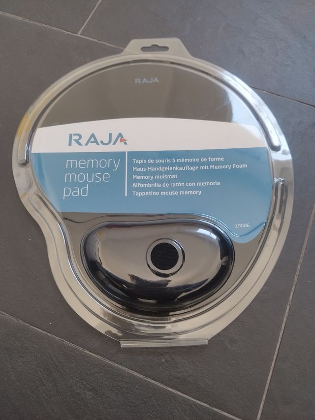 Alfombrilla de raton con memoria, Marca Raja
