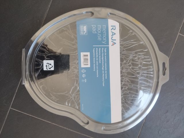 Alfombrilla de raton con memoria, Marca Raja