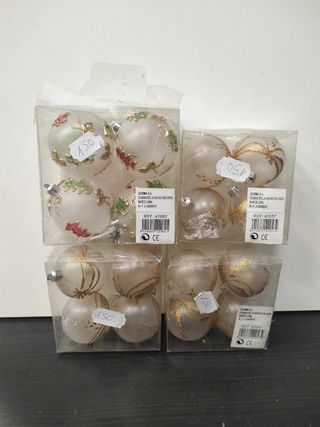 Lote bolas navidad