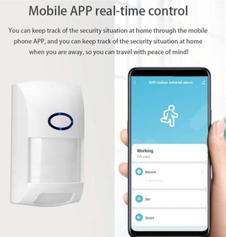Sensor de movimiento inteligente Tuya o Smart Life