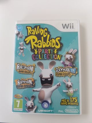 Rabbids wii videojuego