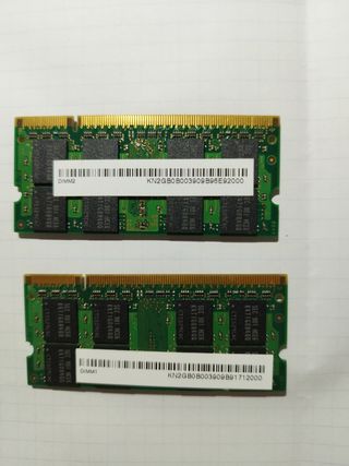 Módulos RAM Samsung para portátil