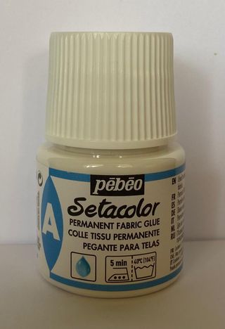 COLLA PERMANENTE PER TESSUTI SETACOLOR 45 ML