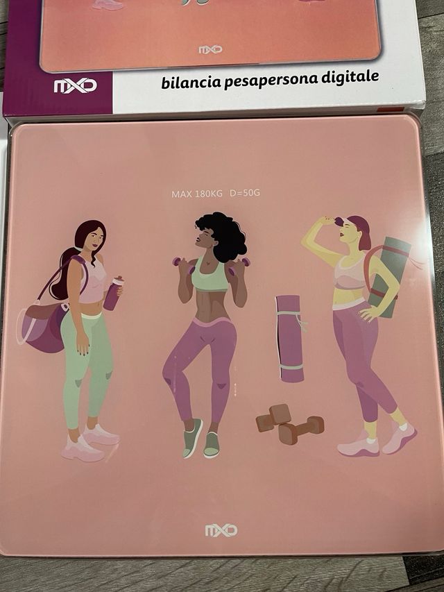 Bilancia pesa persona digitale