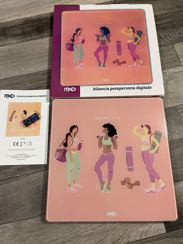 Bilancia pesa persona digitale