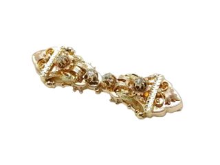 Alfiler de Oro Bicolor 18 K 8.4 gr de segunda mano