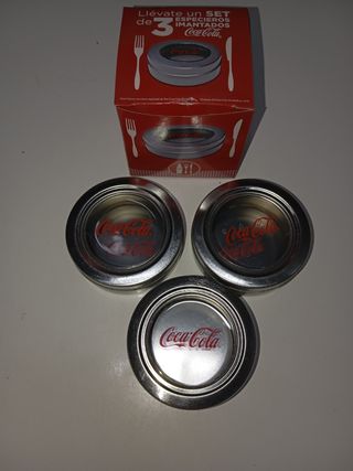 Set especieros imán Coca Cola