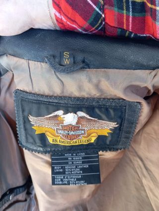 Cazadora Harley Davidson mujer.