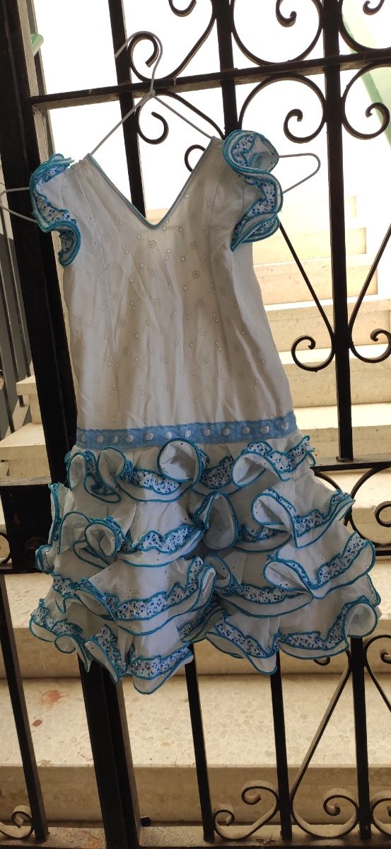 Vestido flamenca niña