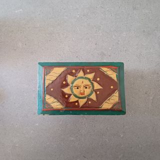 Joyero caja artesanal vintage