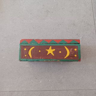 Joyero caja artesanal vintage