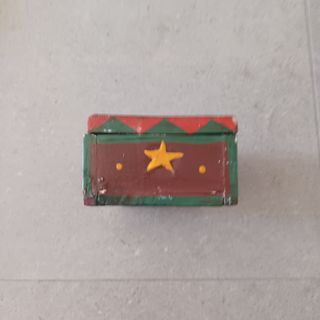 Joyero caja artesanal vintage