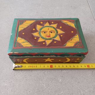 Joyero caja artesanal vintage