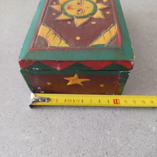 Joyero caja artesanal vintage