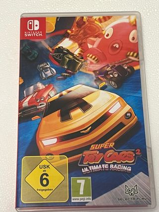 Caja vacia juefo Super Toy Cars switch
