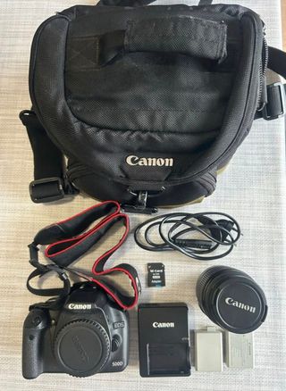 Canon 500D + accesorios