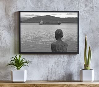 Cuadro Raqueros Santander - Lienzo Cantabria